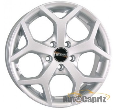 Диски TechLine 721 S R17 W7.5 PCD5x108 ET50 DIA63.4